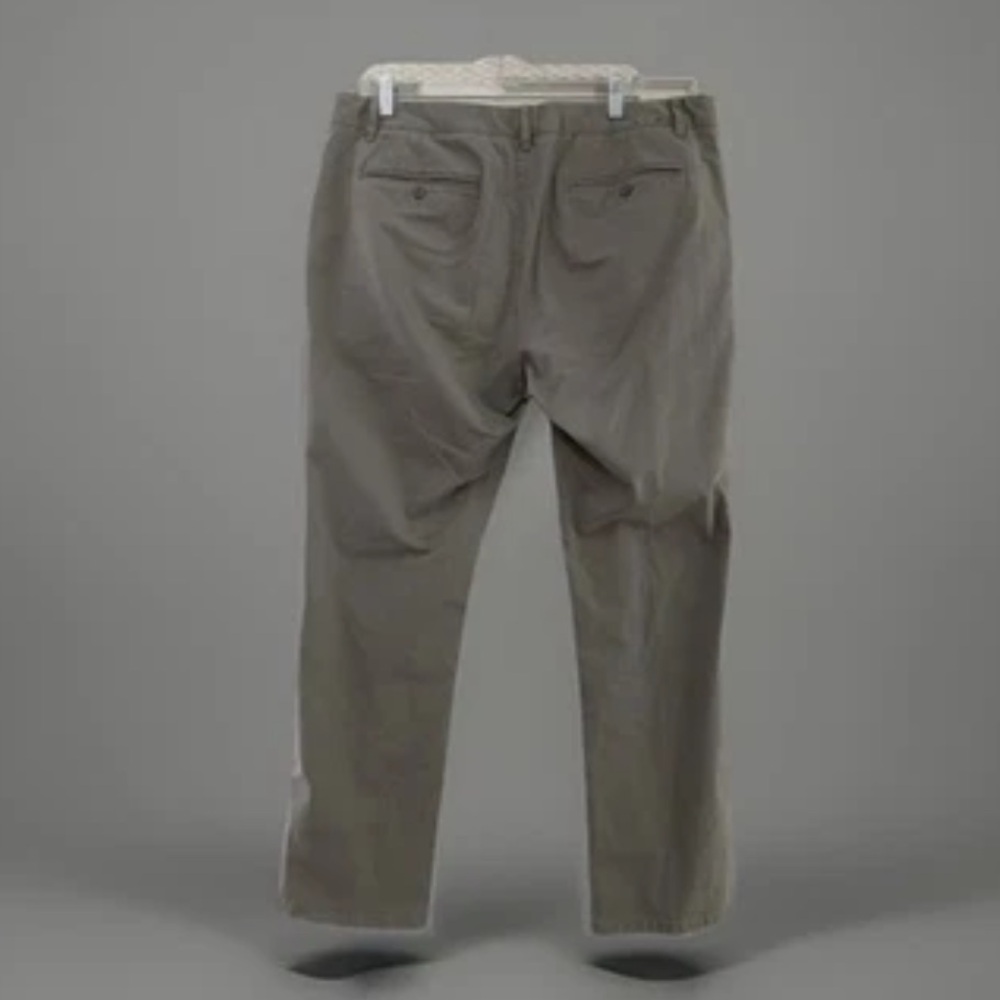 Bonobos Stretch Washed Chino Pants Trousers Slim Fit Gray 38x30 Love Story Jfk View 6